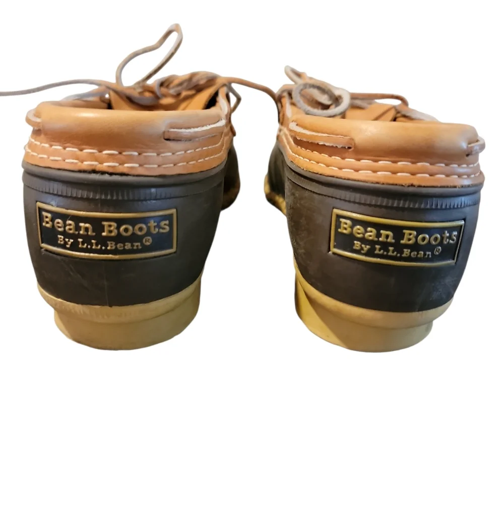 L.L.Bean Low Gumshoe Rubber Moc Duck Boots 12N‎